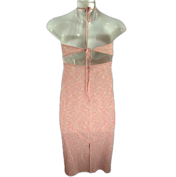 Volcom Race 2 Space Fitted Midi Length Halter Dress Size L NWOT SKU0154 - Picture 6 of 11